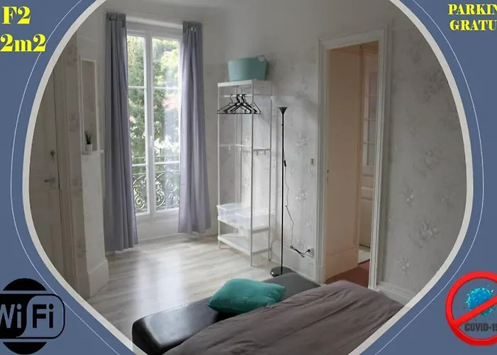 Le Volcan Au Wifi 42m2 Face Au Parc *